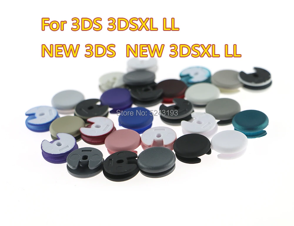 100 шт для 3DS 3DSXL LL NEW 3dsxl часть новая аналоговая ручка контроллера крышка джойстика