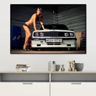 M3 BMW E30 Супер гоночный автомобиль, настенное искусство, картина, настенное украшение для гостиной, домашний декор