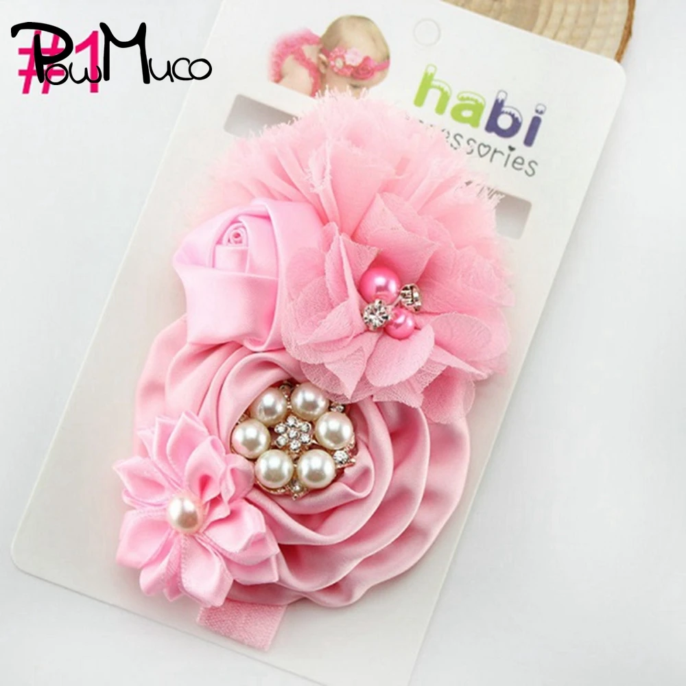 

Повязка на голову женская, с жемчугом и цветами, Цветочная повязка на голову