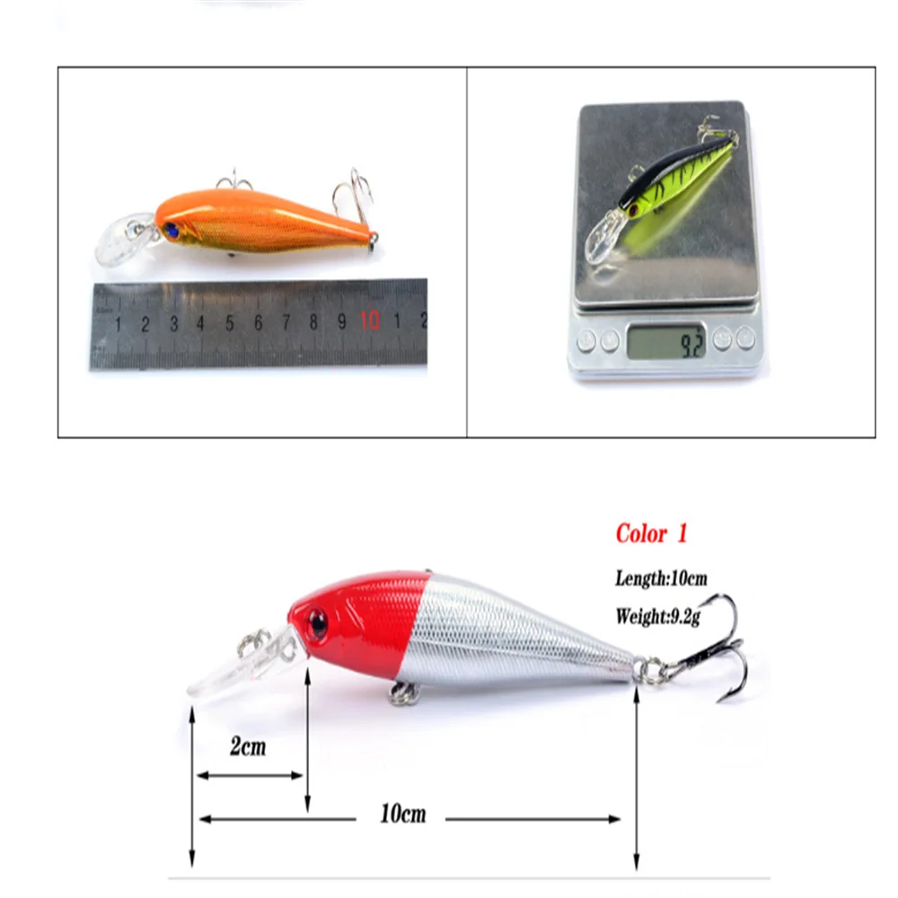 Приманка рыболовная жесткая воблер твердая мм 1 шт. рыболовные приманки в виде