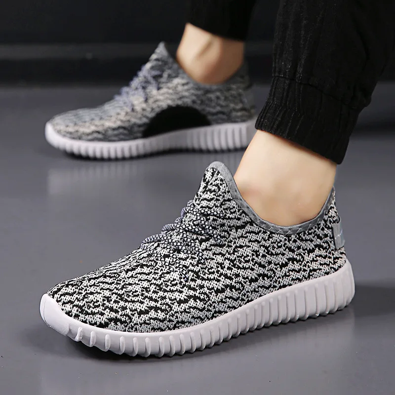 Мужская Спортивная обувь на шнуровке Повседневная износостойкая дышащая из