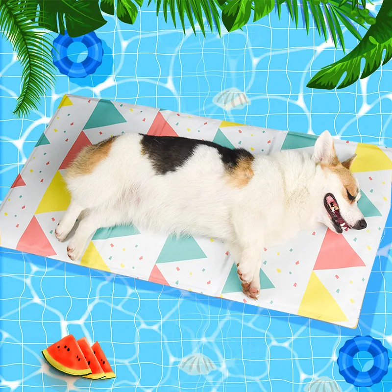 Pet Gel Ice Pad Dogs and Cats Summer Cooling Mat Pet Cage Cooling Pad Pet Supplies