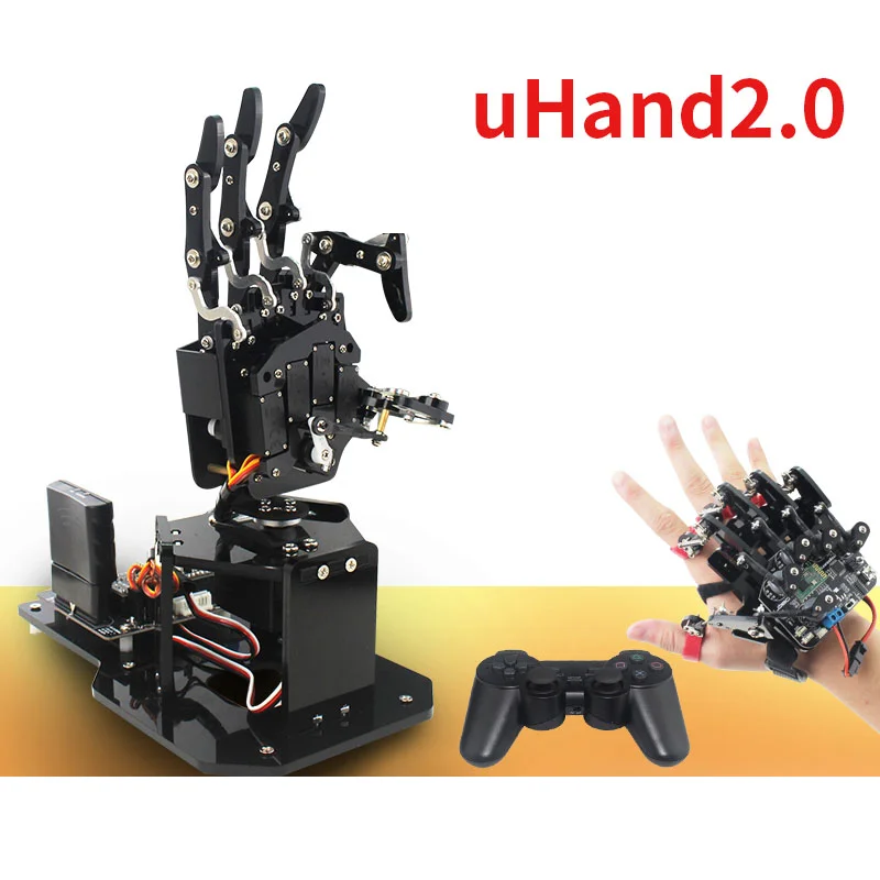 Cheap Bionic Robotic Palm Uhand2.0 Somatosensory Open Source Robot Compatible With Arduino/Stm32 Programmable