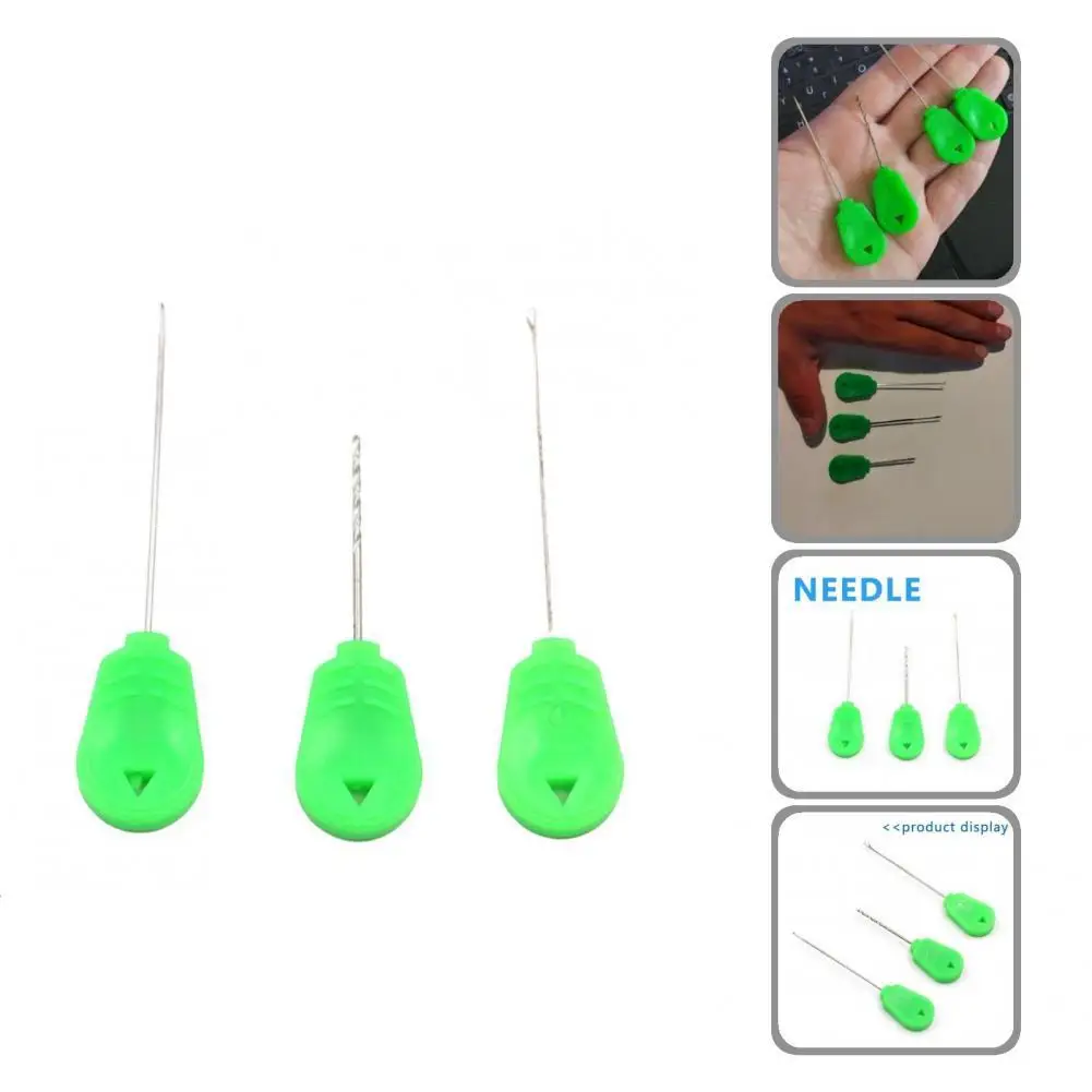 

1 Set Baiting Needle Set Multifunctional ABS Rust Resistant More Flexible Fishing Lure Needle Lure Needle for Outdoor