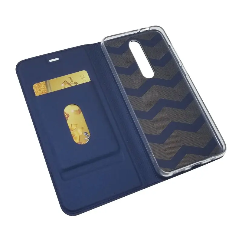 Magnetic Case For Nokia 5.1 Wallet Leather Elegant Business Book Flip Phone Cover Plus X5 Card Slot Bag Coque | Мобильные телефоны