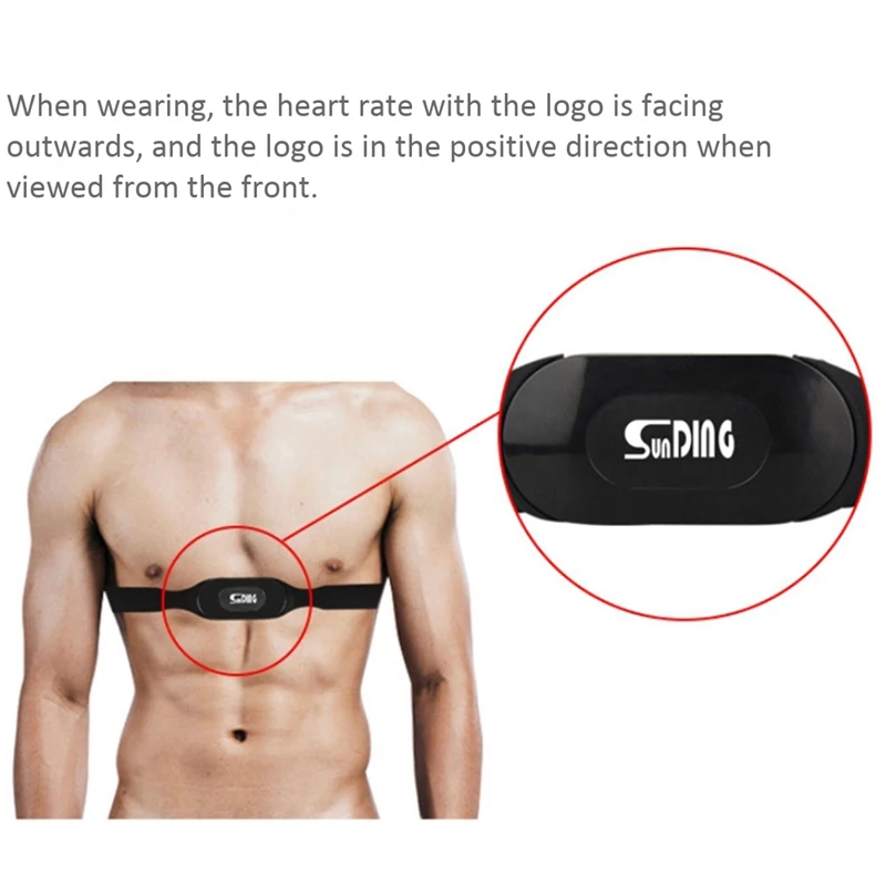 

Sunding Waterproof Cycling Computer with Chest Heart Rate Monitor Cadence Sensor Bicycle Speedometer Bluetooth Bike Odometer