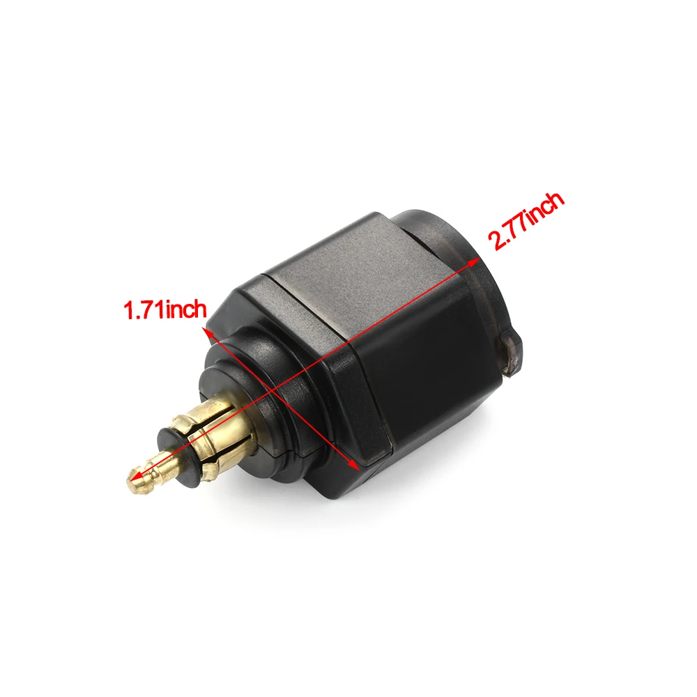 4.2A 12 24 в USB порт зарядное устройство адаптер цифровой дисплей Разъем для BMW F800GS F650GS