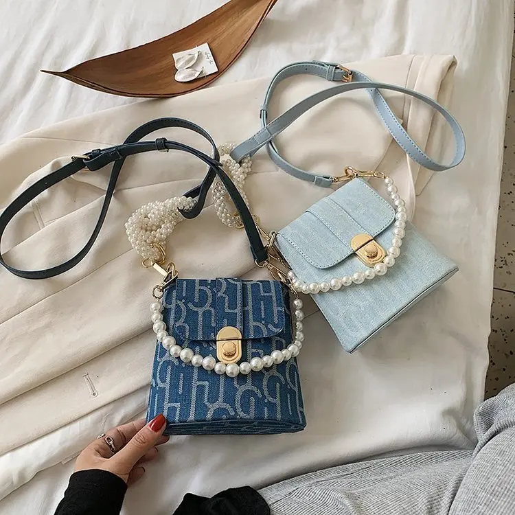 Новинка 2020 роскошная женская сумочка с жемчужной цепочкой дизайнерская