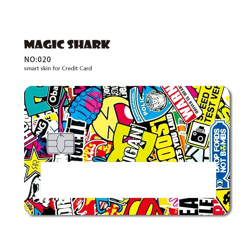 Водостойкая матовая наклейка Magic Shark 2021 Toroto Skull Spide Money Flower Wood Print | Мобильные