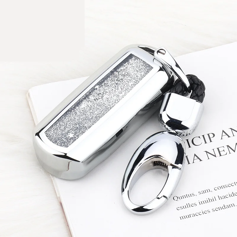 Мягкий ТПУ чехол для автомобильного ключа с забавным зыбучим песком Mazda 2 3 5 6 8 CX3 CX4