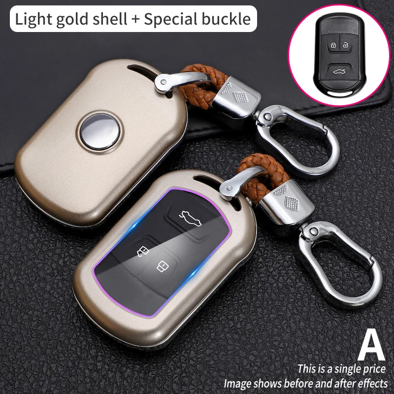 

Carbon Fiber Car Smart Key Cover Case Fob For Chery Tiggo 3 5 ARRIZO 3 7 Chery E3 E5 Bonus 3 2020 Car Protect Shell Accessories