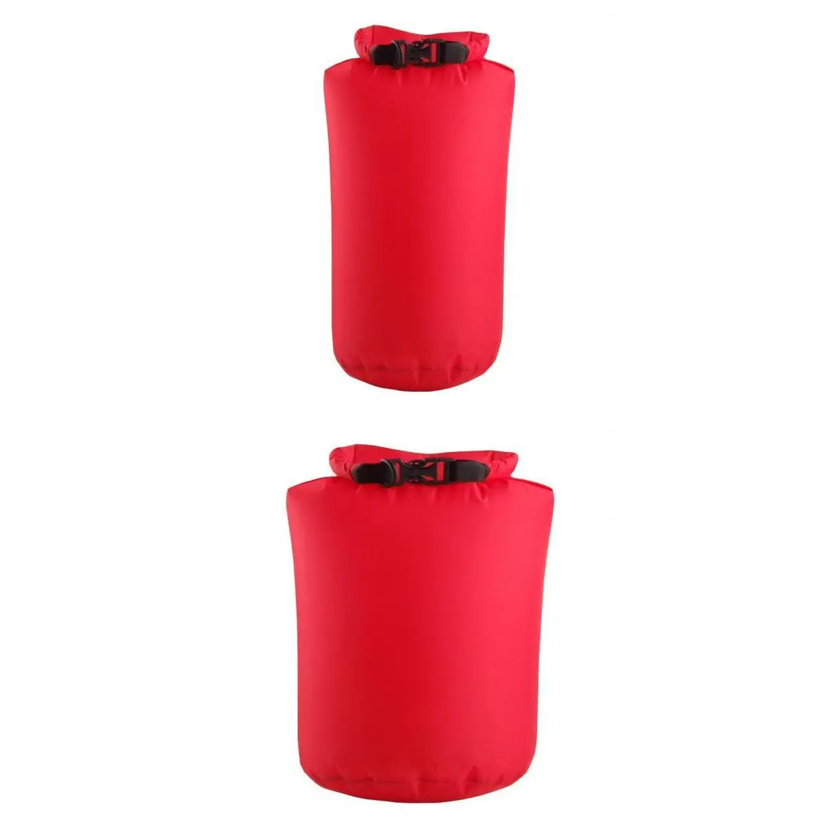 

Набор из 2 водонепроницаемых сухих пакетов для каякинга, рафтинга, 6 л + 12 л, Красный