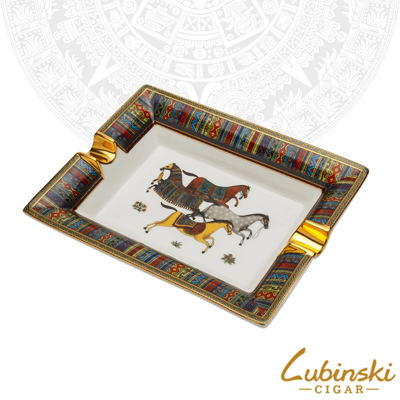 Сигарная пепельница Керамика Простой Большой домашний Гостиная Подарочная