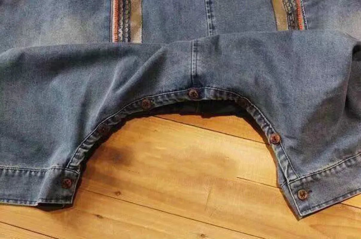 

Lady Loose Printed Denim Jumpsuit Women Personality Casual Jumpsuit Summer 2020 Retro Rompers Womens Distressed Denim Jumpsuit