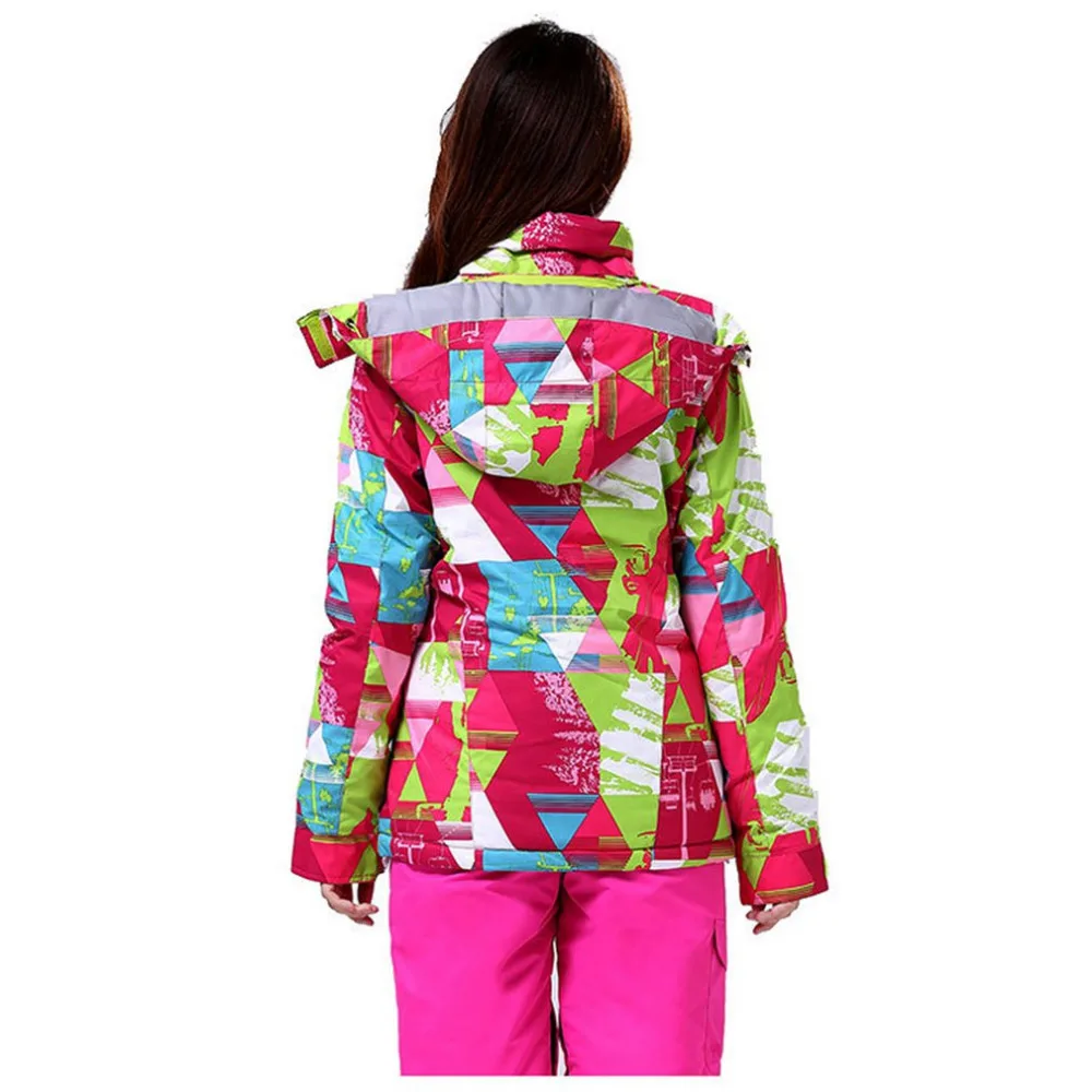 Спортивная водонепроницаемая куртка для женщин лыжный костюм комплект мужчин