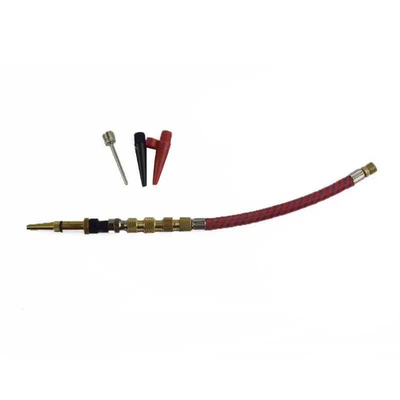 

11 Pcs Bike Tyre Air Pump Inflator Replacement Extension Hose for Valve 1XCF