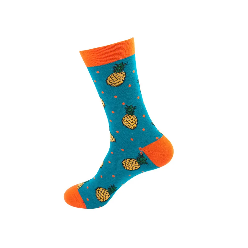 

Fashion socks men street hip hop INS Style skateboard couple personality spring summer Funny Happy socks Harajuku Colorful sale
