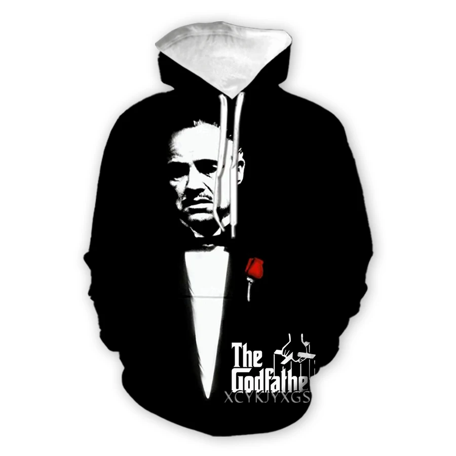 Xinchenyuan мужчины/женщины Крестный отец 3D печать мужчины женщины модная одежда