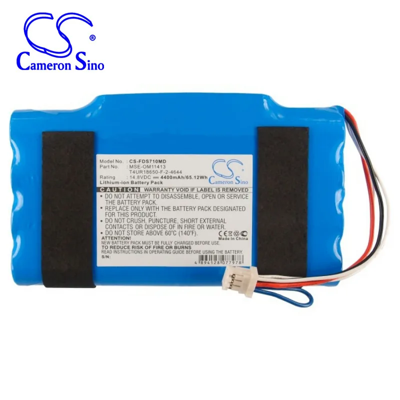 

CameronSino for FUKUDA Denshi DS 7100 Dynascope Bedside Monitor Denshi DS7100 Denshi DS-7100 MSE-OM11413 battery