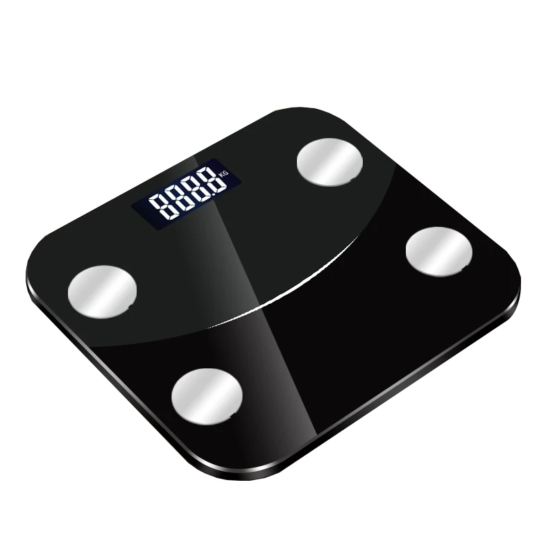 

S4 светодиодные напольные весы для ванной комнаты, Умные Электронные цифровые весы для жира, бытовые весы, Bluetooth APP PK gason