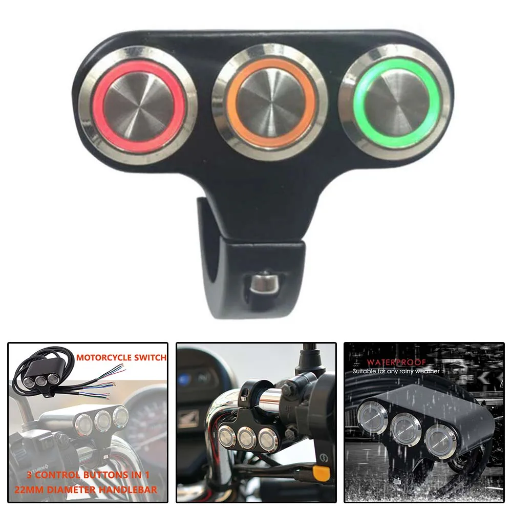 7/8 дюймов мотоциклетный руль крепление светильник противотуманный
