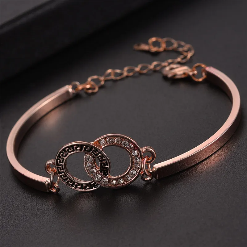 2019 Hot New Fashion Hollow circular Bracelet for Women party Gifts Friends Wedding Bridesmaid Gift | Дом и сад