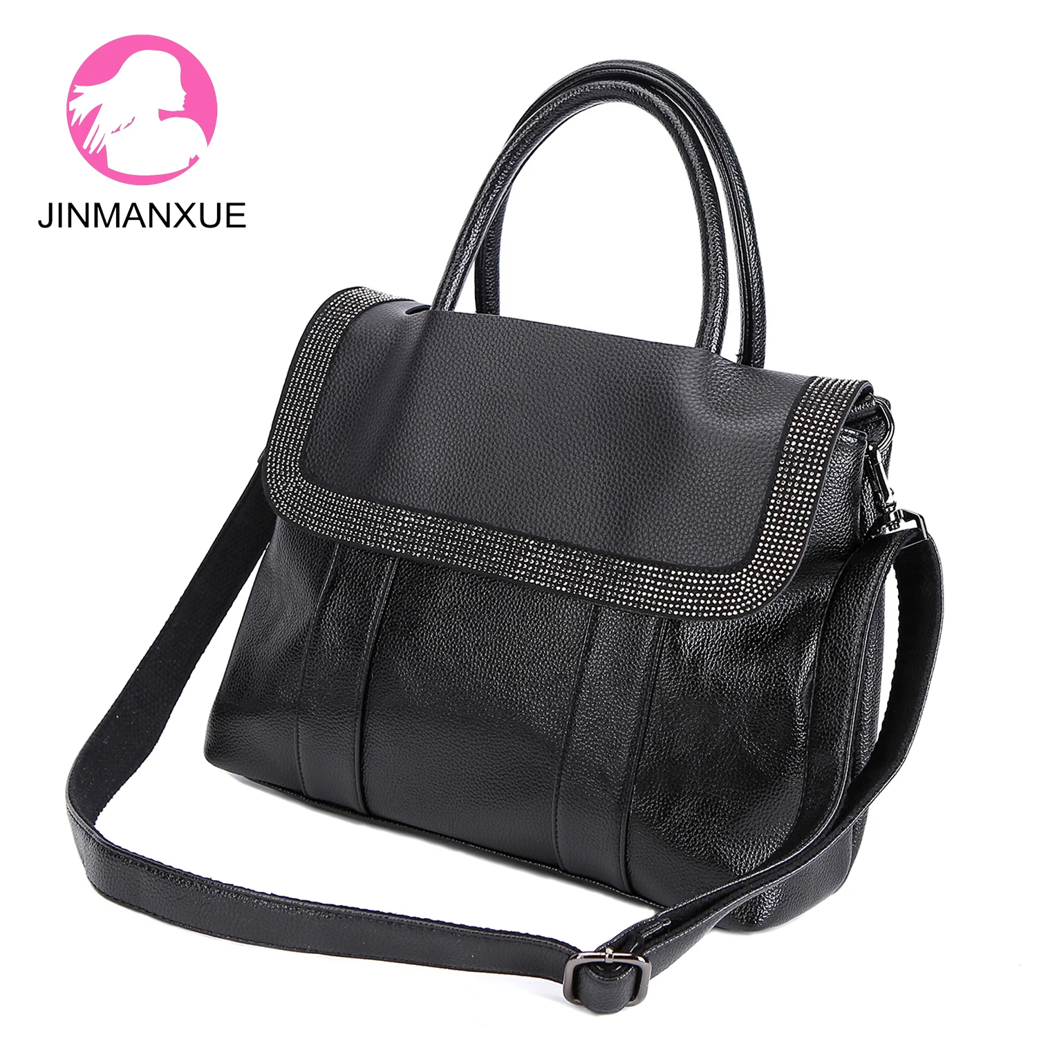 

Female Leather Top-Handle Bag Designer Luxury Handbags Ladies Crossbody Bags For Women Brand Shoulder Bag Sac A Main