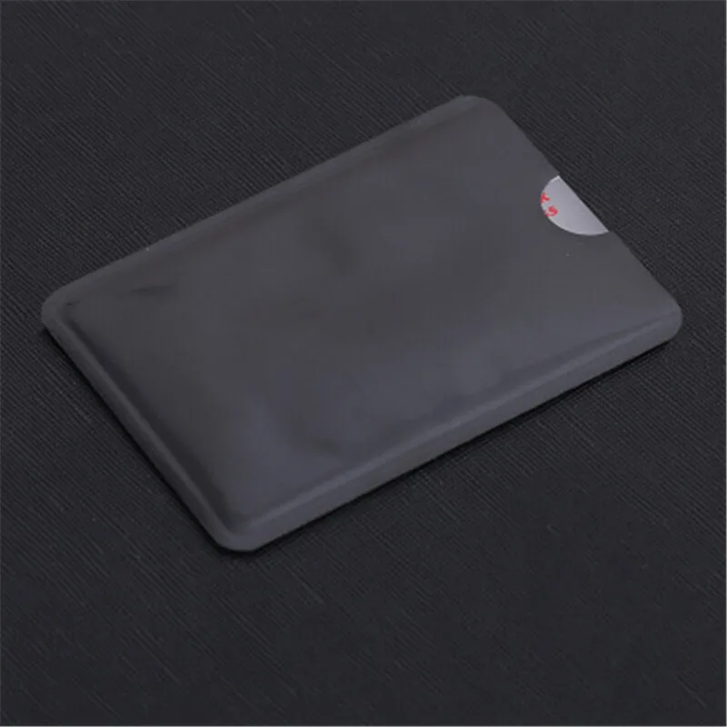 

Anti Scan RFID Sleeve Protector Anti Theft Credit ID Card Aluminum Foil Holder Anti-Scan Card Sleeve Hot Sale