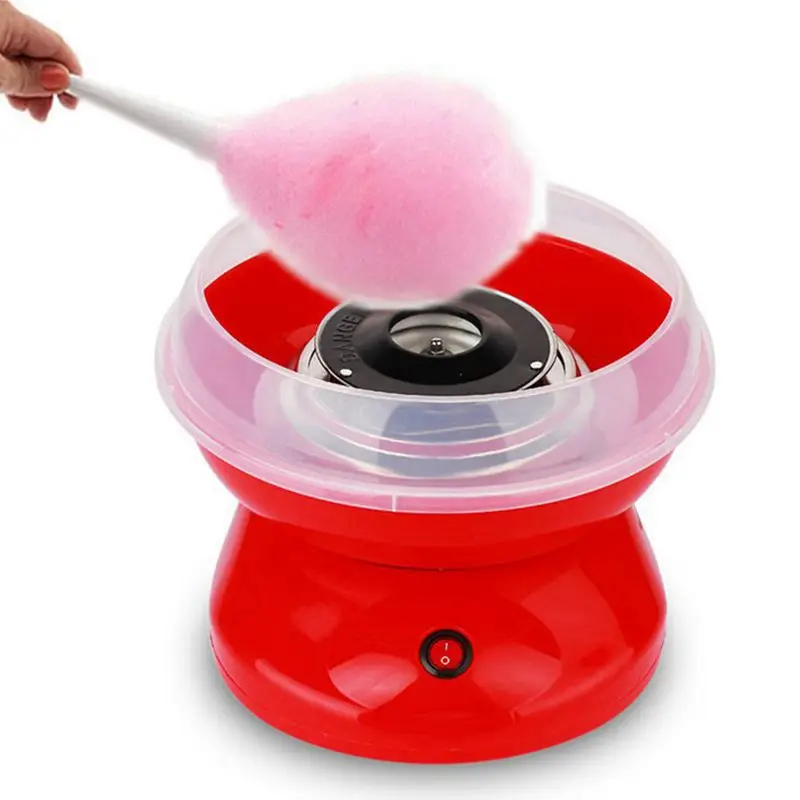 Eu Plug 220V Electric Cotton Candy Machine Sugar Maker Party Diy Red | Бытовая техника