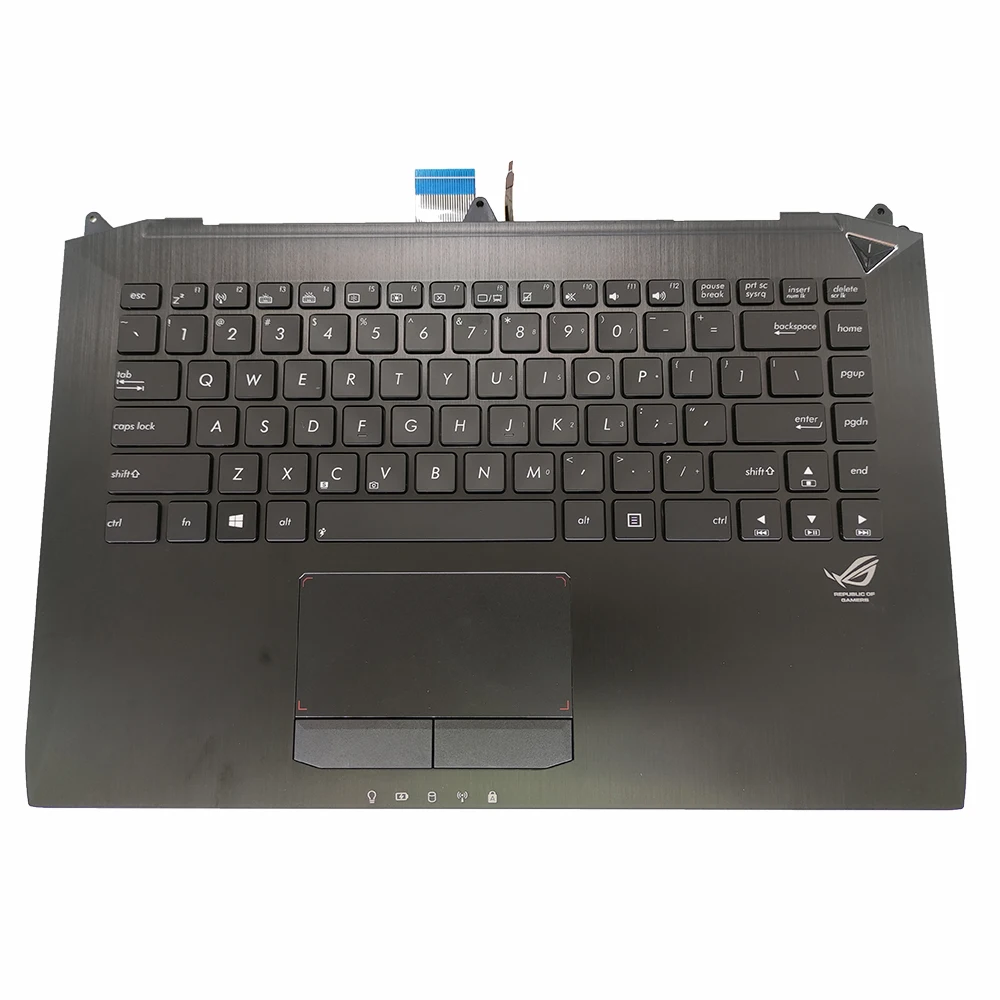 

OVY US backlit Keyboard for ASUS G46VW English black replacement Keyboards C cover palmrest 0KNB0-4622US00 13N0-N8A0601 sale