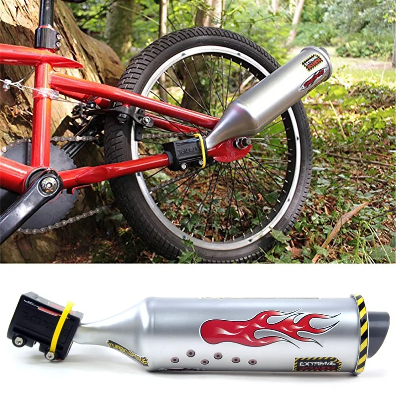 Крутая велосипедная система выхлопных труб велосипедные аксессуары звуковой