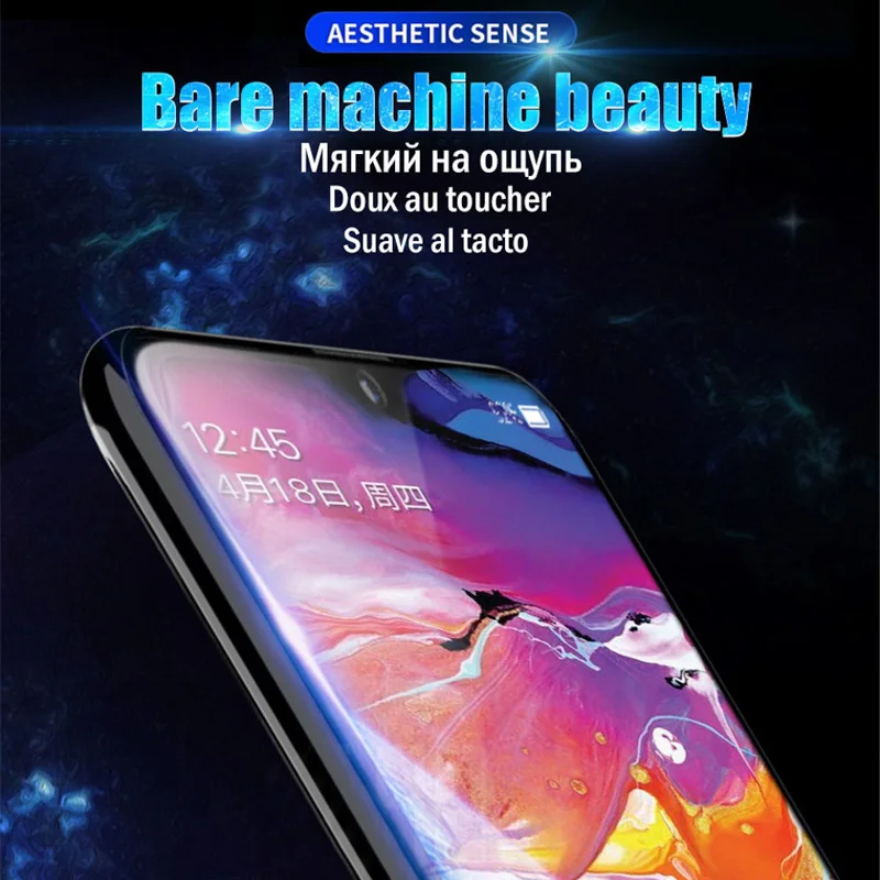 2Pcs Hydrogel Screen For Moto G30 Z4 G50 G8 Plus G9 Power Lite One Hypeer Vision Action Zoom G Stylus 2021 G7 Play Film No Glass