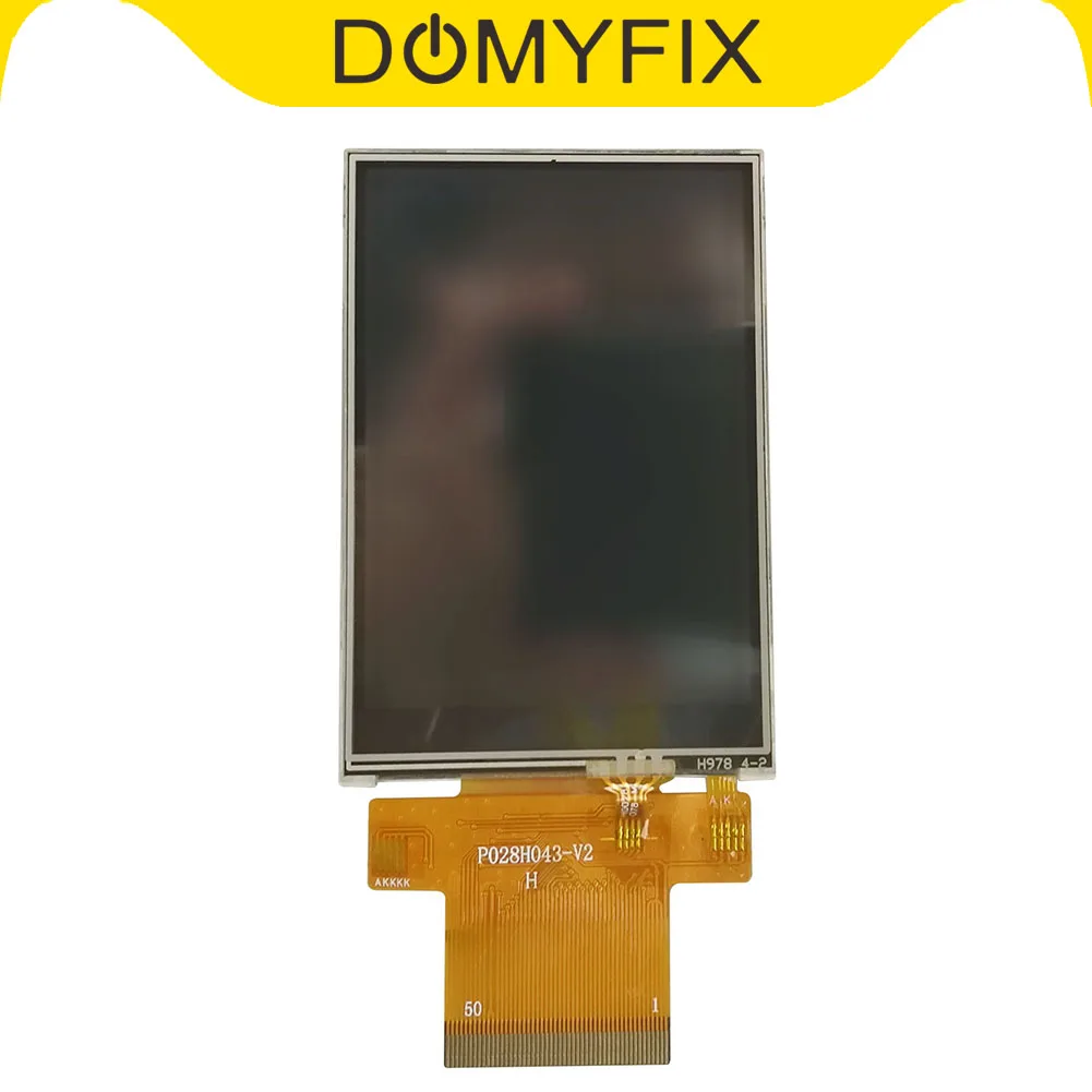 ЖК-экран для ноутбука 2 8 дюйма TFT LCD сенсорный экран ILI9341V 50Pin RGB P028H043 SPI 3/4wrie MCU 8/16 бит
