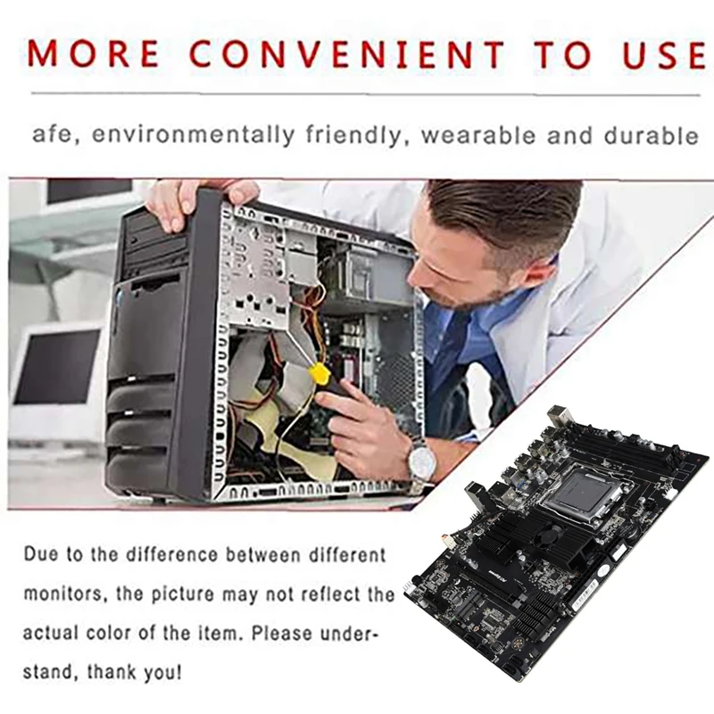 Комплект материнской платы X89 с 6276 ЦП + вентилятор охлаждения DDR3 ECC/REG DIMM RAM SATA2 USB3.0