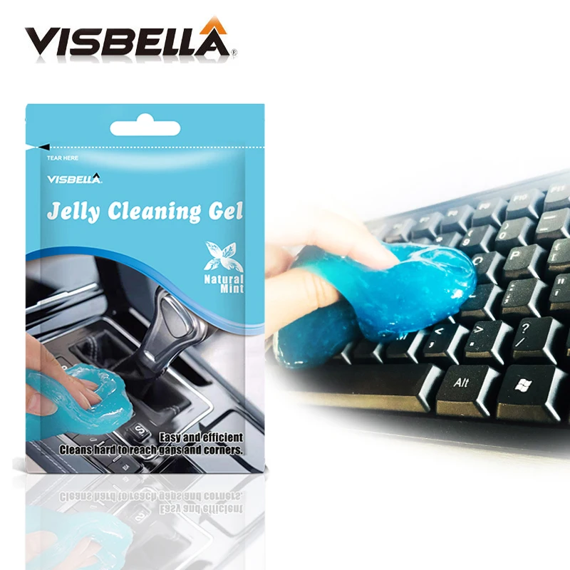 Гель для чистки VISBELLA высокотехнологичный волшебный пылеочиститель композитный