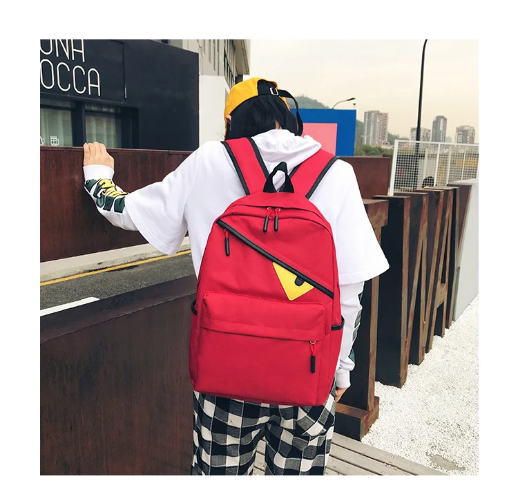 Mochila, новинка, мужской и женский рюкзак с монстром, рюкзак, Студенческая сумка, рюкзак для отдыха, дорожная сумка