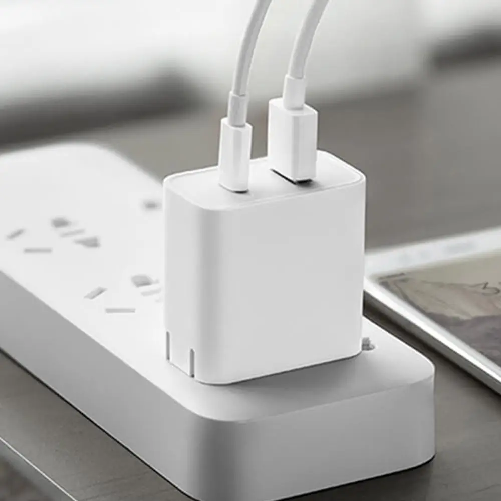 Оригинальное зарядное устройство Xiaomi 30 Вт быстрое USB умный выход PD 2 0 Type C для Samsung