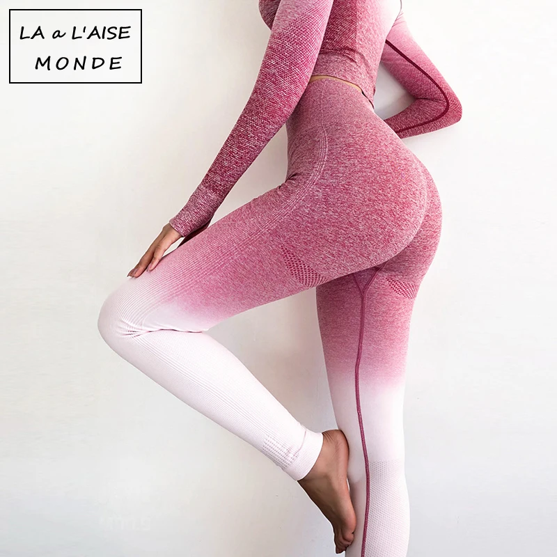 Lucylizz женские штаны для фитнеса и йоги контроля живота Бесшовные Спортивные