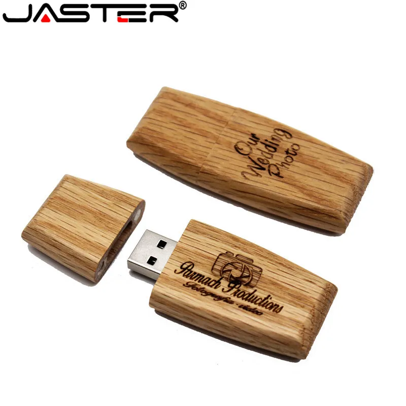 

USB-флеш-накопитель JASTER в деревянной оправе, 4/8/16/32 ГБ, usb 2,0
