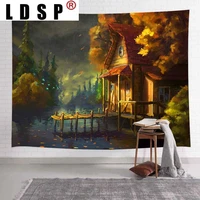 ldsp street basketball tapestry sports boys fans quiet homeland art wall hanging tapestries for living room home decor banner