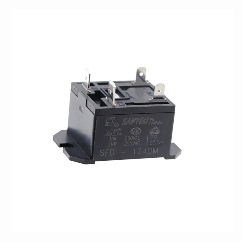 

Горячая 24V реле SFD-124DM СФР 124DM SFD124DM DC24V 24VDC 24V 30A 250VAC 4PIN