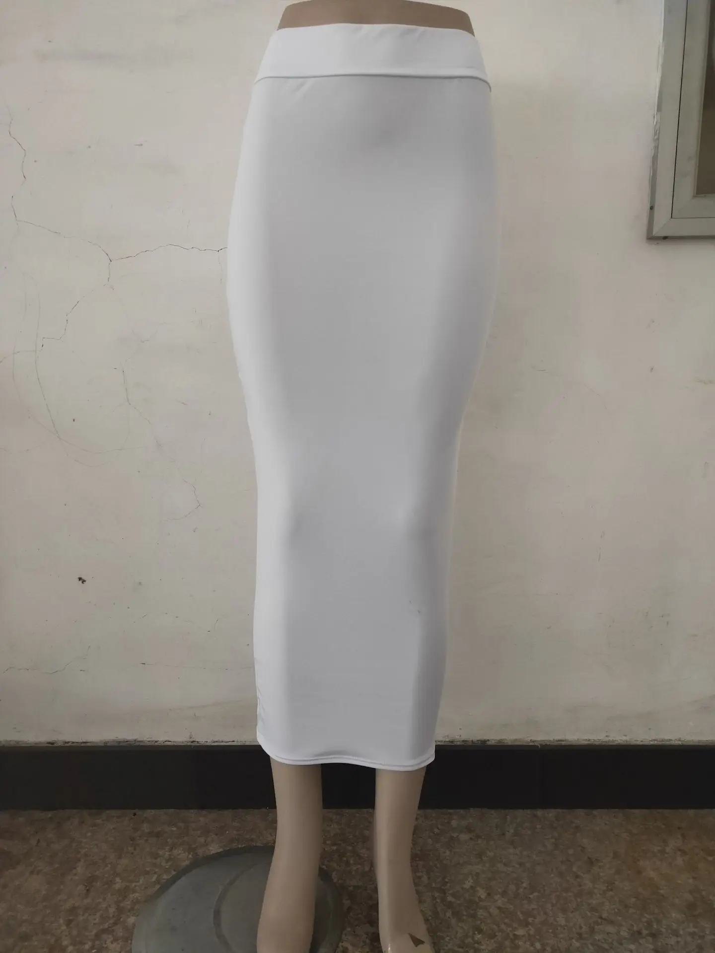 

Autumn Winter High Waist Midi Skirts Saia Feminina Ladies Skirt Vestidos High Quality Half Skirt Slim Package Hip A-Line Skirt
