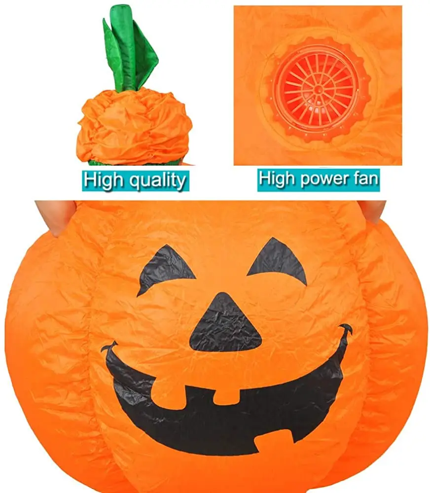 Костюм тыквы надувной костюм Хэллоуин карнавальные вечерние костюмы для