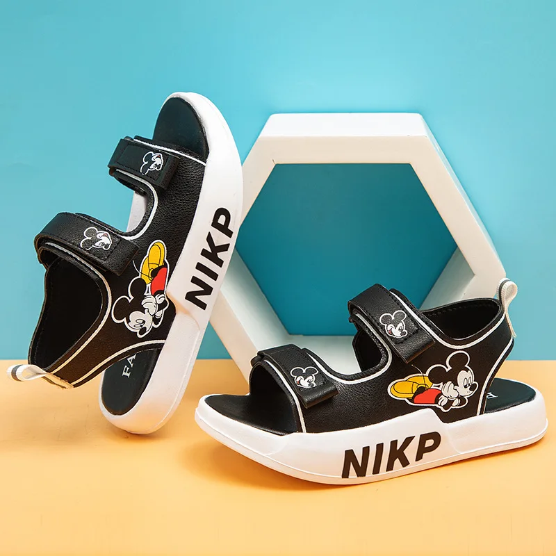 

Fashion Micky Mouse Children Casual Shoes Soft Summer Lovely Disney Sandals Kids Cool Sports Running Beach Girls Boys Sneakers