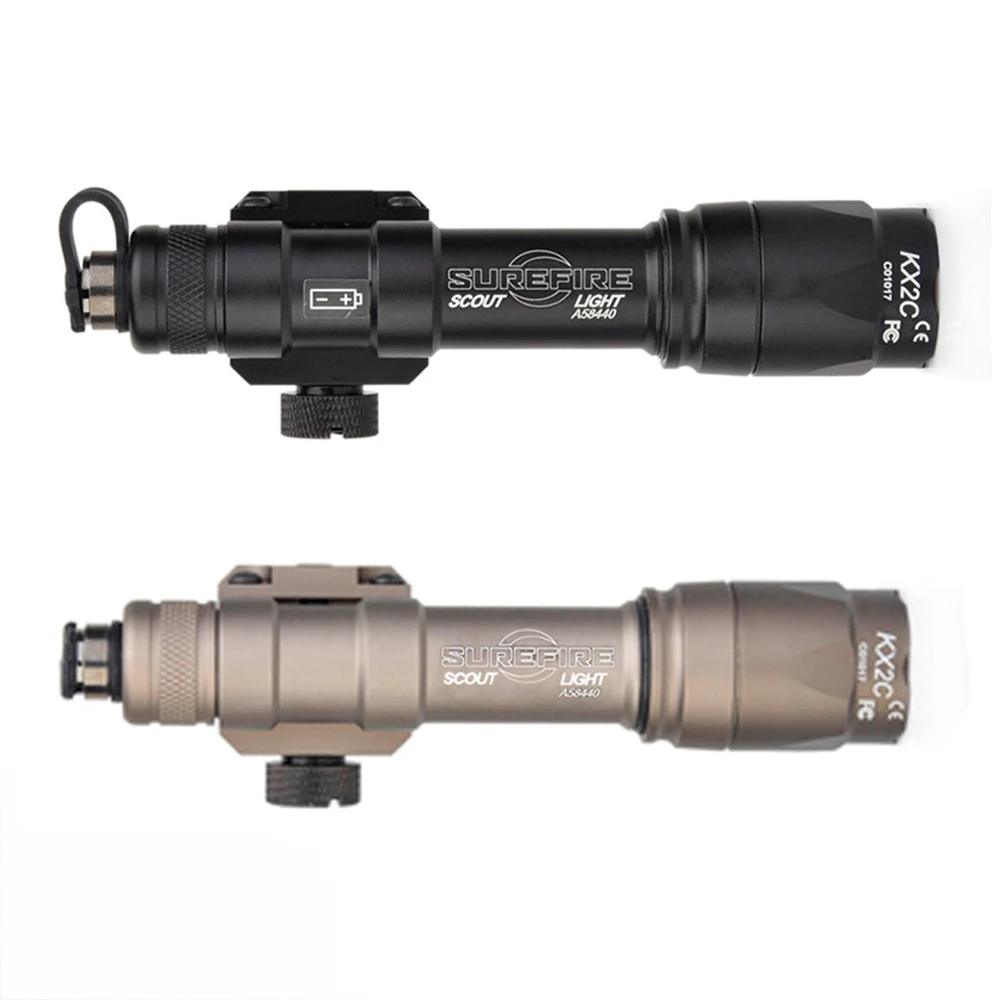 Prezzo Airsoft Arma Luce Surefir M600C Scout Torcia LED 340 Lumen Caccia M600 Lanterna Interruttore A Nastro A Doppia Funzione Misura Picatinny