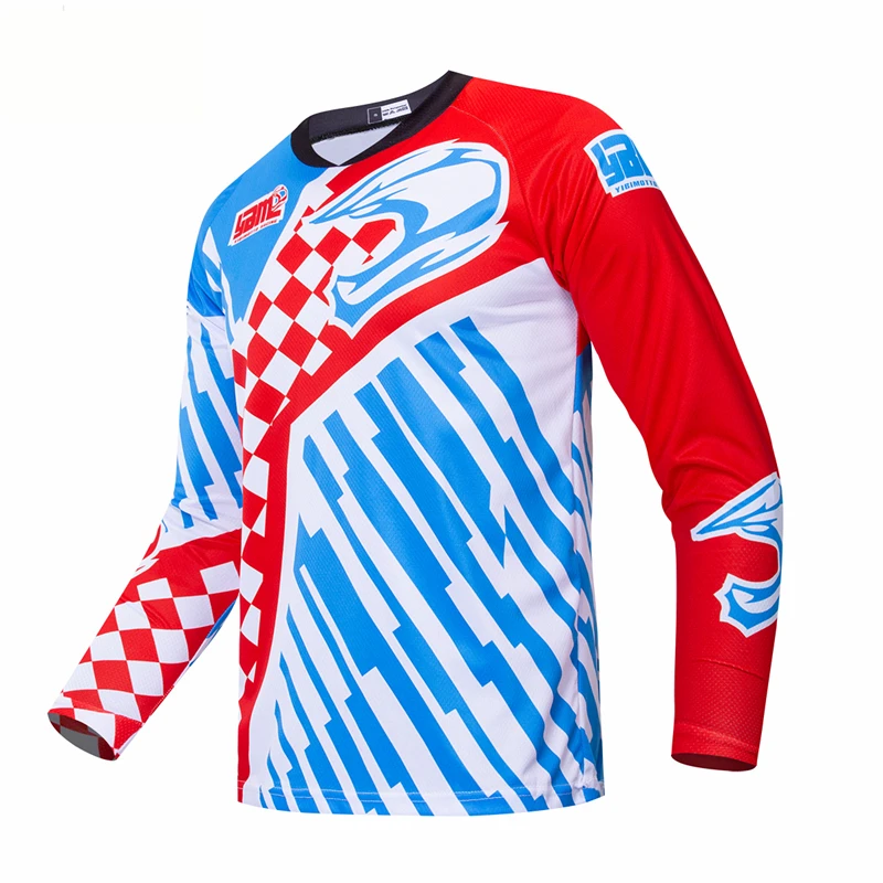 

YBM Mountain Bike Jersey Long sleeve new cycling ciclismo motocross racing off road MX DH Motocross jersey 11