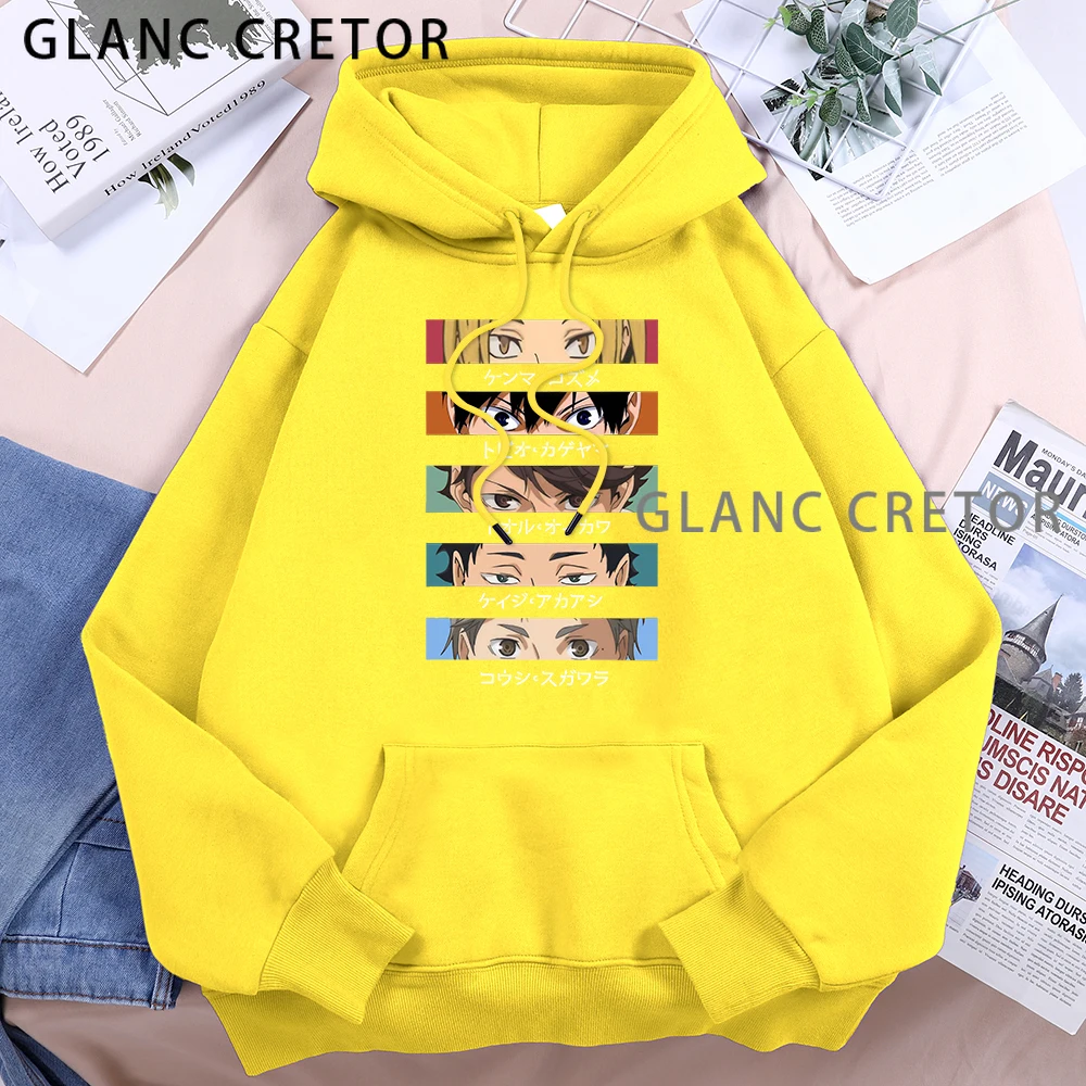 

Haikyuu Kawaii Anime Harajuku Hoodie Women Ullzang Cute Cartoon Korean Style Sweatshirt 90s Fashion Graphic Hoody Female