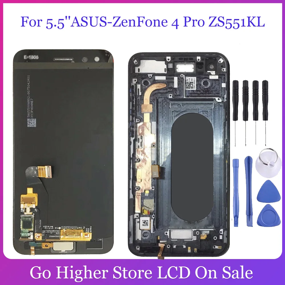 ЖК дисплей 5 ''для ASUS ZenFone 4 Pro ZS551KL сенсорная панель дигитайзер стеклянный