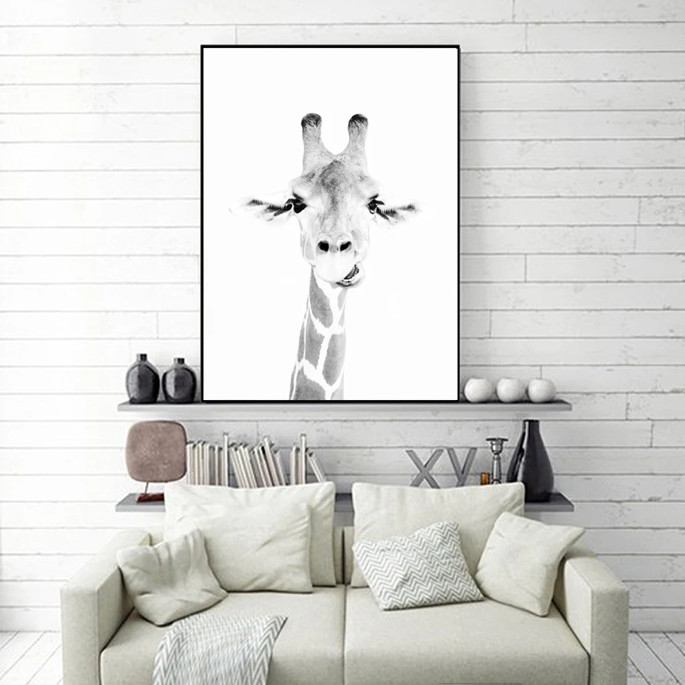 Картина на холсте с африканскими животными современные настенные картины