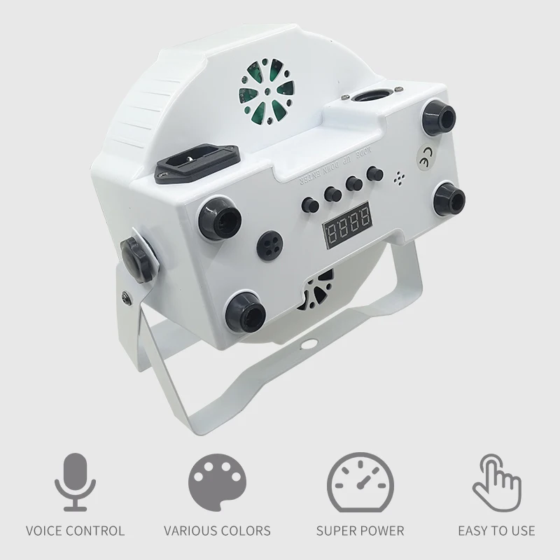 Быстрая доставка плоский светодиодный светильник Par 12x12 Вт белый 12*12 плавный RGBW